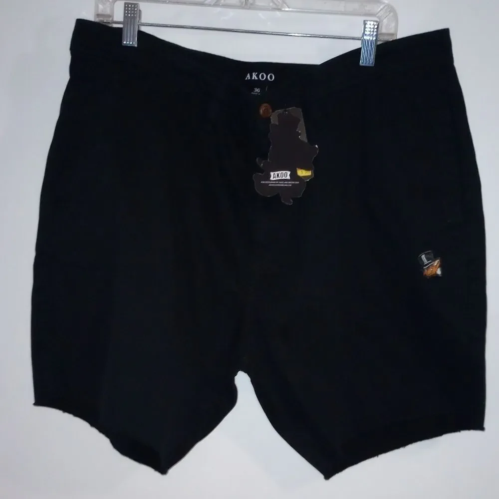 🆕🩳Akoo Kilamanjaro Shorts, Blk, Sz 36